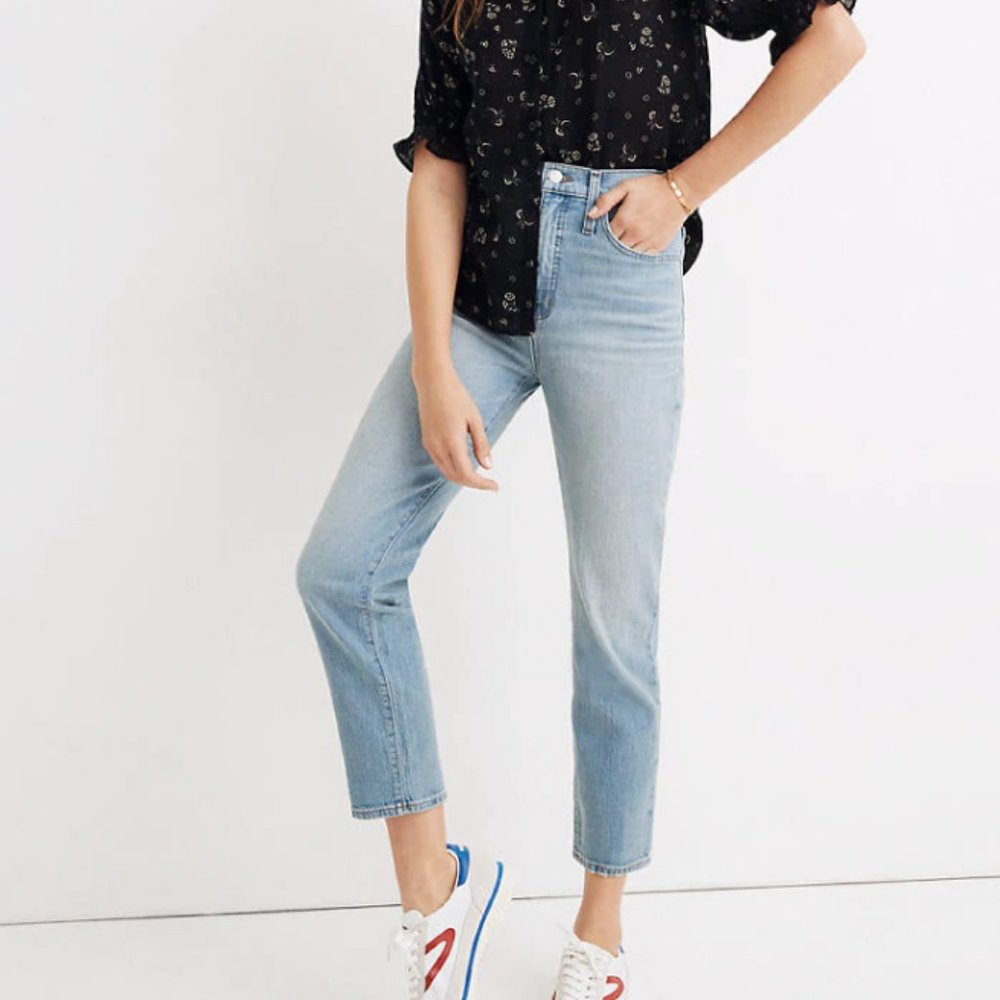 Madewell Classic Straight Jeans (31 petite)
